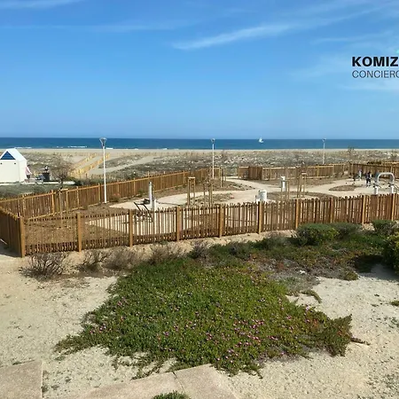 L'Aigrette - Front De Mer-Acces Direct Plage Leucate Exterior photo